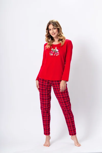 Vánoční pyžamo s potiskem Alina - M-Max