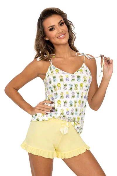 Pyžamo pro ženy Pineapple II 4H19 Yellow - Donna