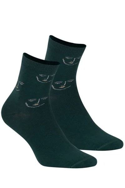 Dámské vzorované ponožky Z258Y Wola