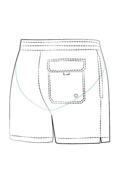 Plavky Pro Muže - Cestovní Šortky Self SM N Travel Shorts S-3XL