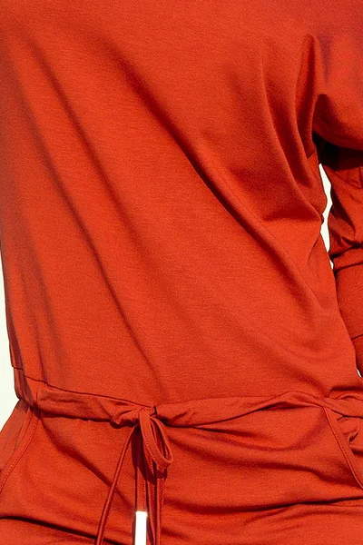 Dámské sportovní šaty v měděné barvě 13-84 model 87275