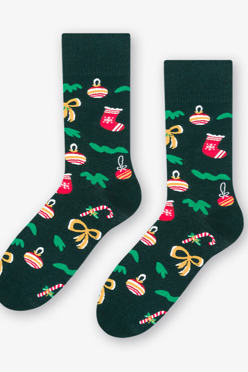 Vánoční pánské sváteční ponožky More, GRANÁTY/DÁRKY 44-46 i170_UC254079A