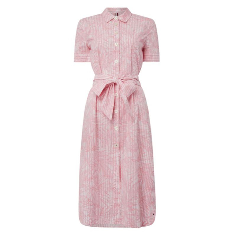 Růžové bavlněné šaty Tommy Hilfiger Reisa W, 34 i476_28014076