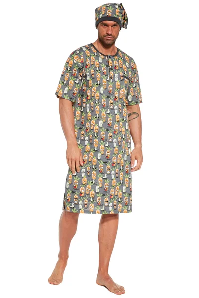 Mužská pyžamová košile Grafitek