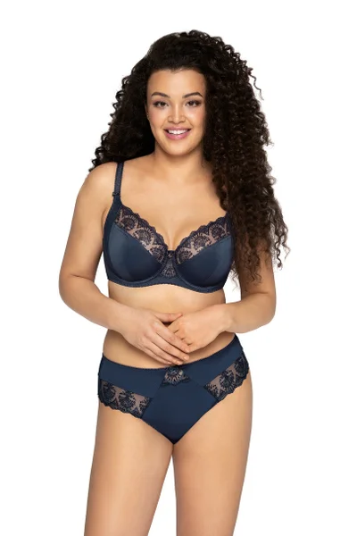 Dámské kalhotky brazilky AV S4837R NAVY BLUE Ava