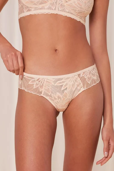 Dámská tanga Amourette Charm Delight Hipster String - YELLOW - žluté 00CS - TRIUMPH