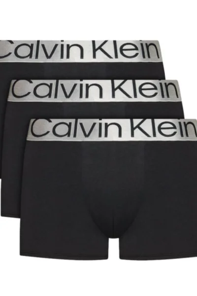 Pánské Boxerky Calvin Klein Steel - Sada 3 kusů