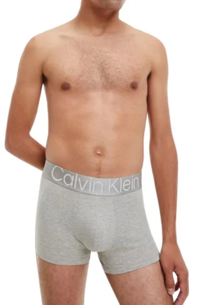 Pánské Boxerky Calvin Klein Steel - Sada 3 kusů