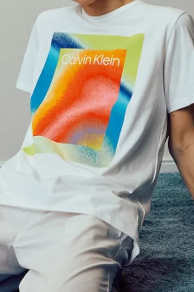 Pyžamo pro muže XEI 97F53 - černábílá - Calvin Klein
