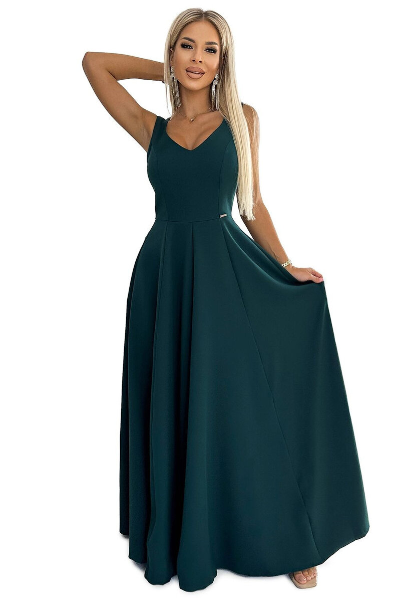 Zelené dámské šaty CINDY - Numoco, Zelená XL i41_9999939245_2:zelená_3:XL_