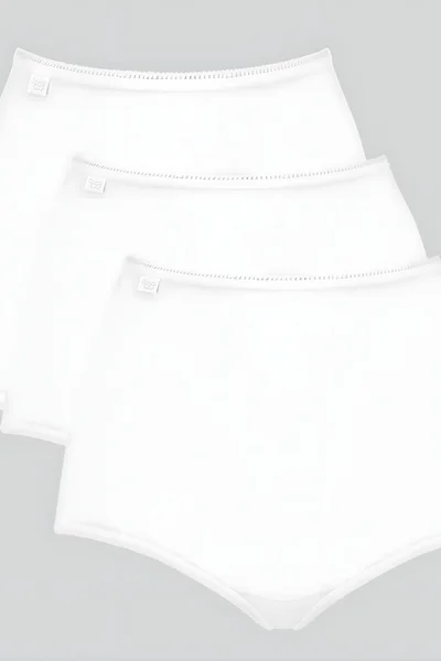 Dámské kalhotky Sloggi IUC41Z Cotton Maxi C3P bílé