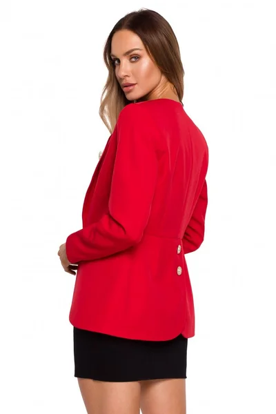 Červené elegantní sako pro dámy - Moe