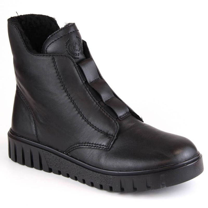 Zimní kožené boty Rieker pro ženy, 36 i476_78618808