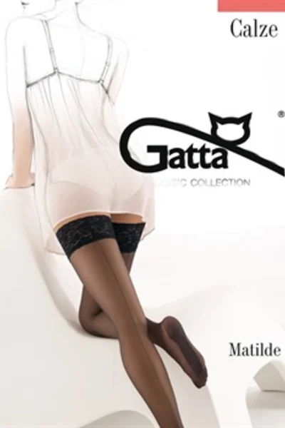 Dámské samodržící punčochy Matilde Gatta