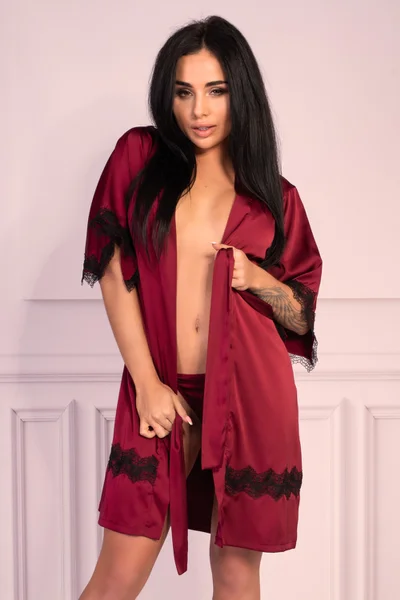 Dámský župan LivCo Corsetti Housecoat Aresmina LivCo CORSETTI FASHION