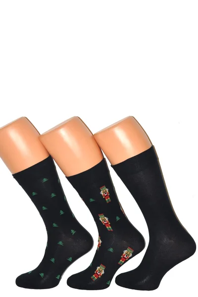 Mužské vánoční ponožky Luxe Comfort Trio