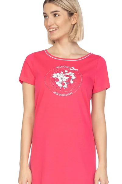 Růžová noční košile Regina 131