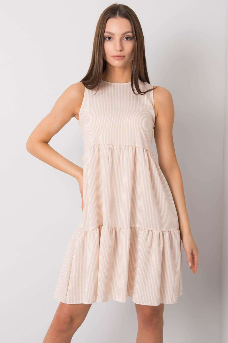 Krátké dámské šaty z bavlny, Xl i240_180891_2:XL