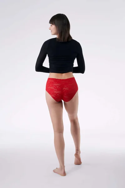 Dámské kalhotky Bellie Maxi červené - Julimex