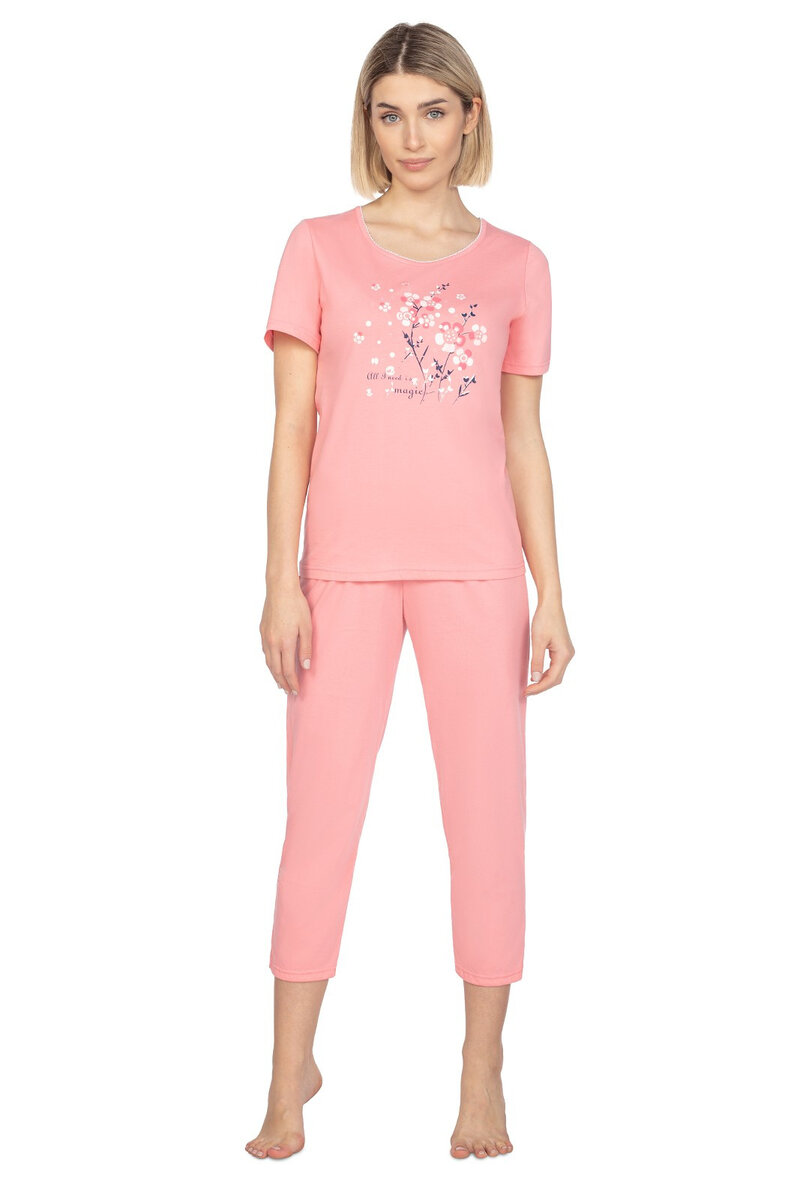 Krátké pyžamo pro ženy Regina, Růžová M i384_98748631