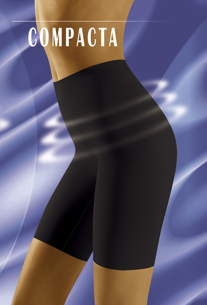 Zeštíhlující kalhotky Wolbar s nohavičkami, černá S i384_4977567