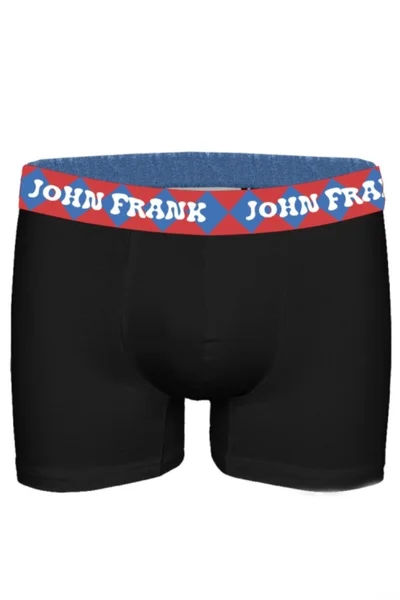 Černé Komfort Boxerky John Frank