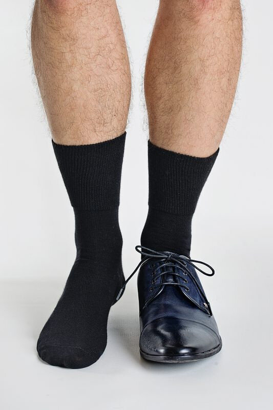 Pánské ponožky Regina Socks Frote Bambus, černá 43-46 i384_86837774