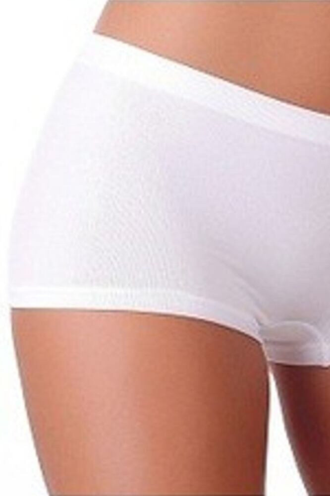 Dámské bezešvé boxerkové kalhotky Niki bílé Gatta, bílá XL i43_71531_2:bílá_3:XL_