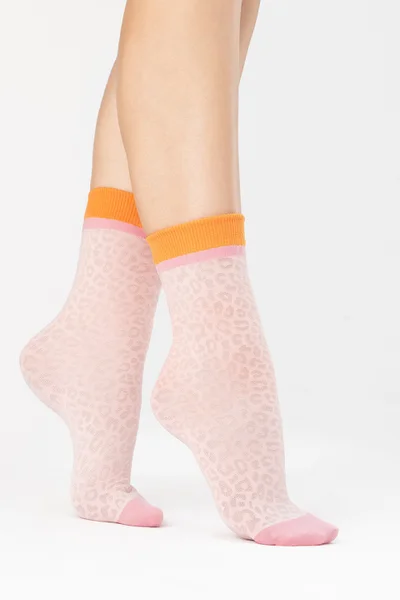 Ponožky Purr 4M1 Den Rose Baletto-Orange - Fiore