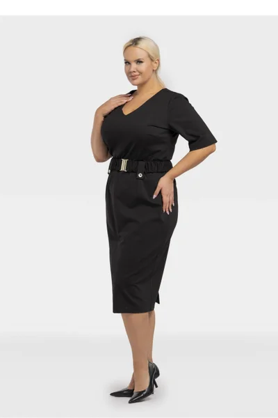 Elegantní Tužkové Plus Size