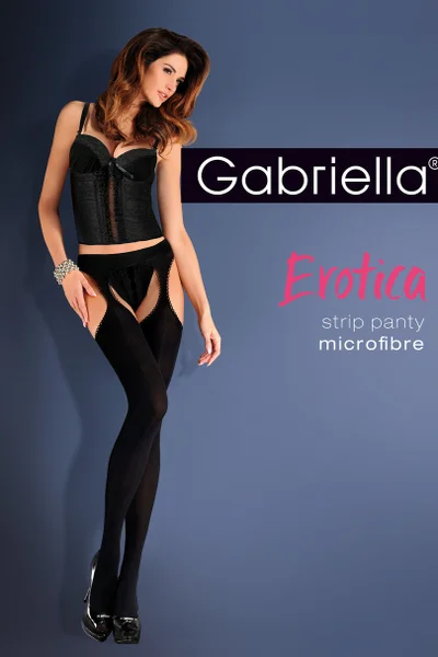 Dámské punčochové kalhoty Strip Panty Micro EROTICA Gabriella