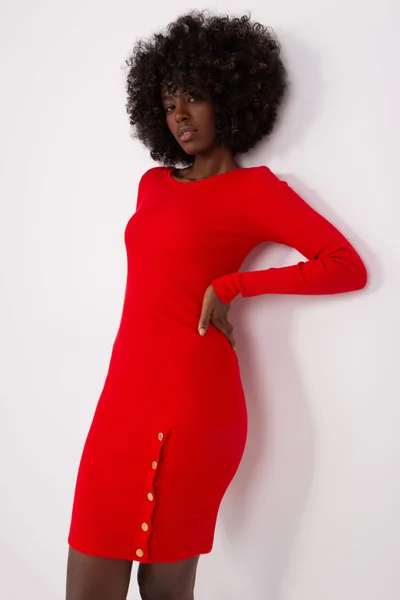 Červené šaty FPrice