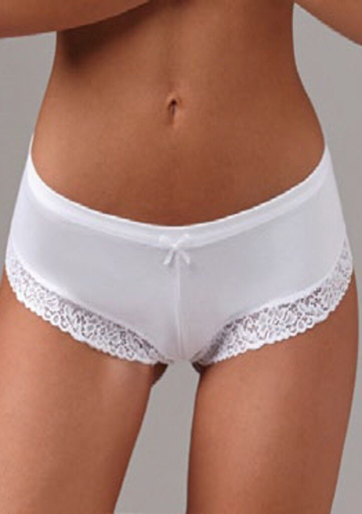 Dámské bavlněné kalhotky Lovelygirl 68D, Bílá XL i321_1234-53416