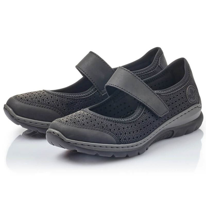 Komfortní kotníčkové boty Rieker W černé, 39 i476_60772031