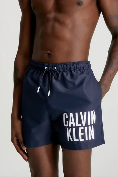 Pánské plavkové kraťasy s logem Calvin Klein