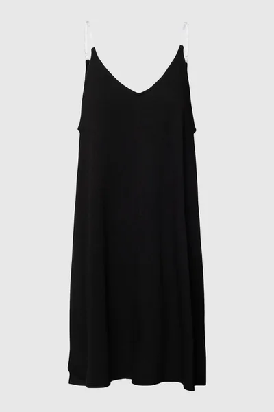 Dámská černá noční košile s ramínky DKNY