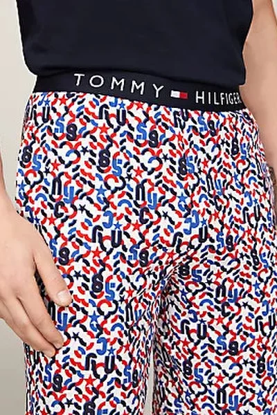 Pánské pyžamo CN SS SHORT JERSEY SET PRINT  Tommy Hilfiger