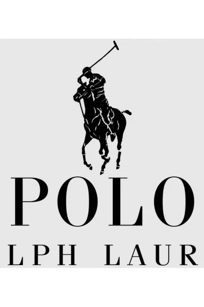 Černý dětský pásek s přezkou Pony od Ralph Lauren