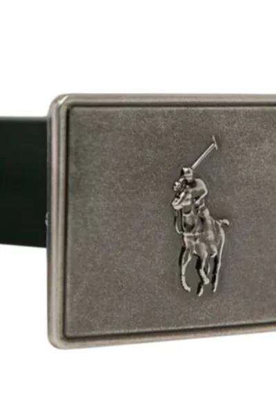 Černý dětský pásek s přezkou Pony od Ralph Lauren