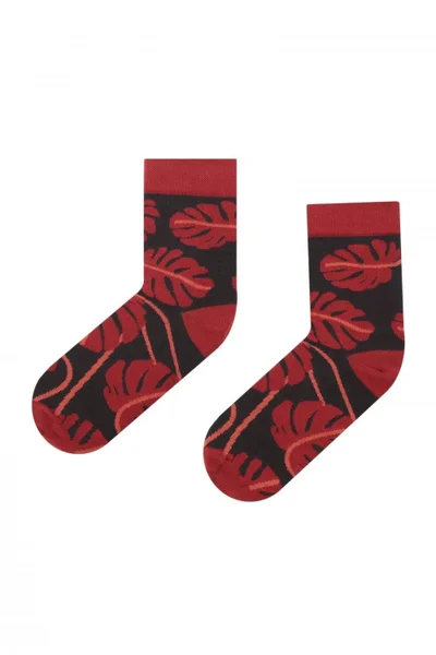 Veselé listové ponožky - Skarpol