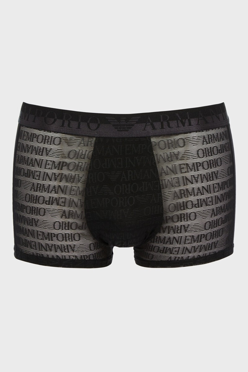 Černé síťované boxerky pro muže Armani, M i10_P66239_2:91_
