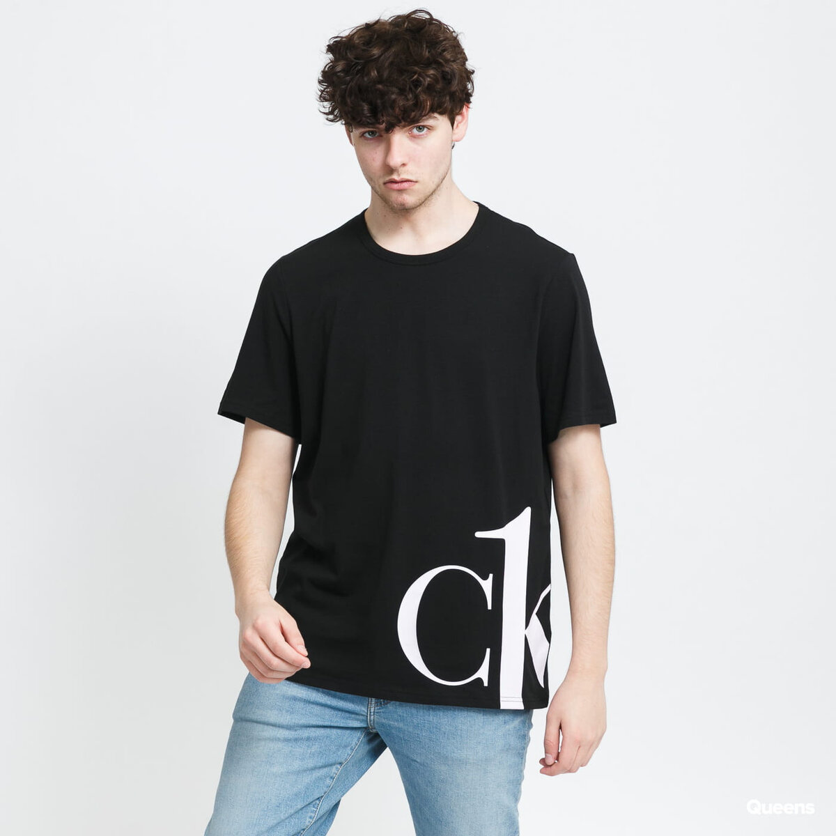 Pánské tričko 716 - 1W6 - černá - Calvin Klein, černá XL i10_P53726_1:3_2:93_
