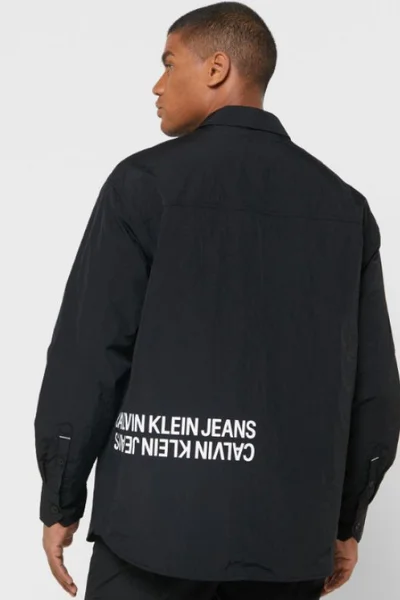 Černá bunda pro muže Calvin Klein Jeans