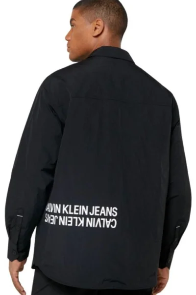 Černá bunda pro muže Calvin Klein Jeans