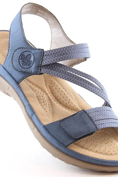Letní dámské sandály Rieker Comfort Blue