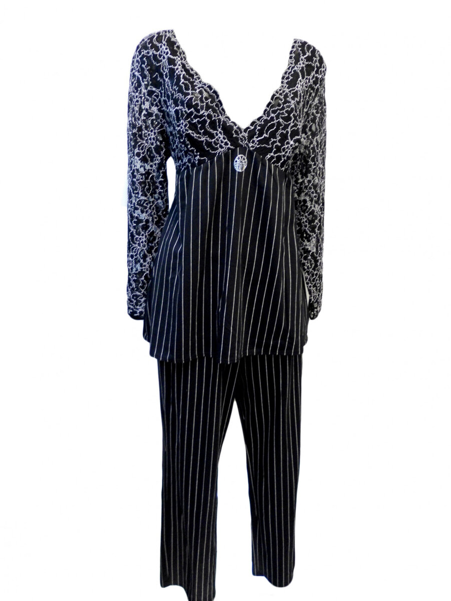 Pyžamo pro ženy 54KF - Féraud, černá 42 i10_P277_1:3_2:38_