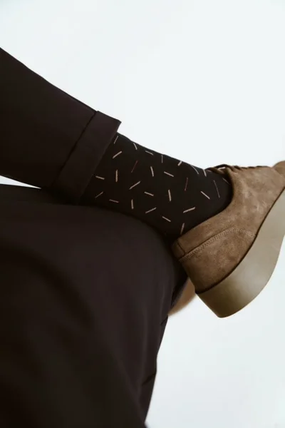 Ponožky k obleku - se vzorem B2078 Steven