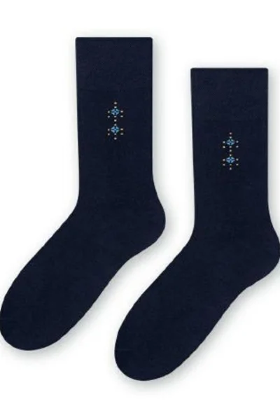 Ponožky k obleku - se vzorem B2078 Steven