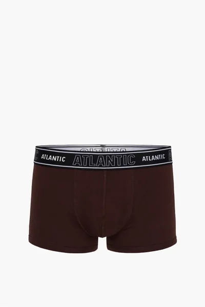 Pánské boxerky Atlantic Magic Pocket hnědé