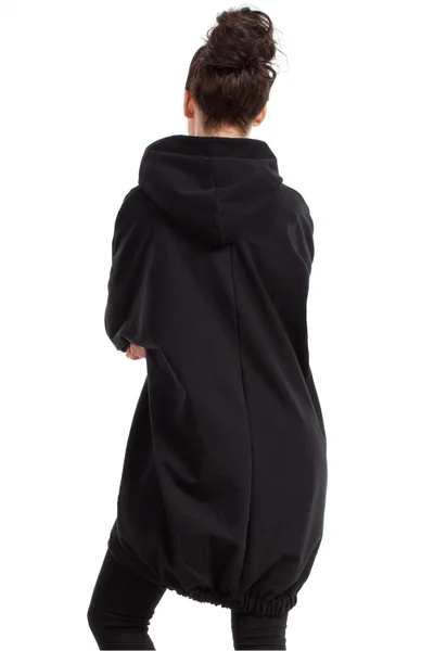Černá pohodlná dámská mikina - CottonComfort od BeWear